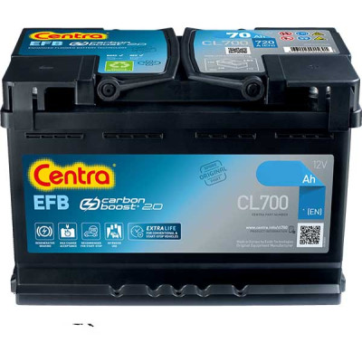Автомобильный аккумулятор Centra 6СТ-70 Start-Stop EFB CL700