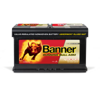 Автомобильный аккумулятор Banner 6СТ-80 Running Bull AGM 58001 Автомобильный аккумулятор Banner 6СТ-80 Running Bull AGM 58001