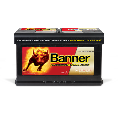 Автомобильный аккумулятор Banner 6СТ-80 Running Bull AGM 58001