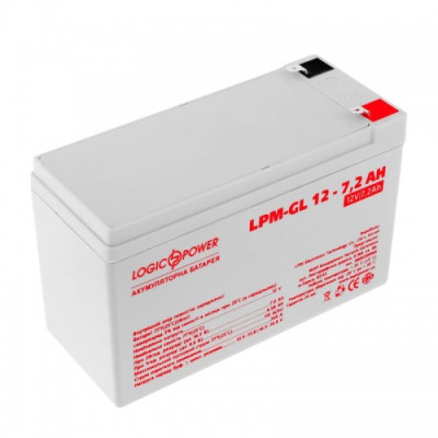 Аккумулятор для ИБП LogicPower LPM-GL12-7,2
