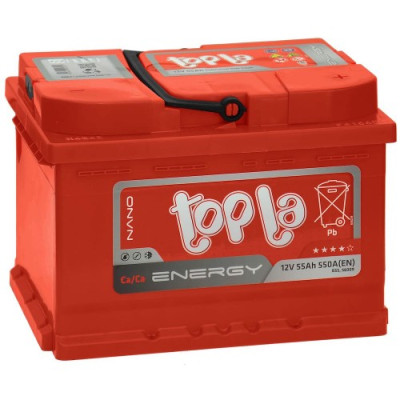Аккумулятор Topla 6СТ-55 Energy L 108 155