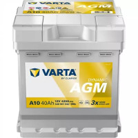 Автомобильный аккумулятор Varta 6СТ-40Ah AGM R+ 420A A10 Dynamic 540 901 042