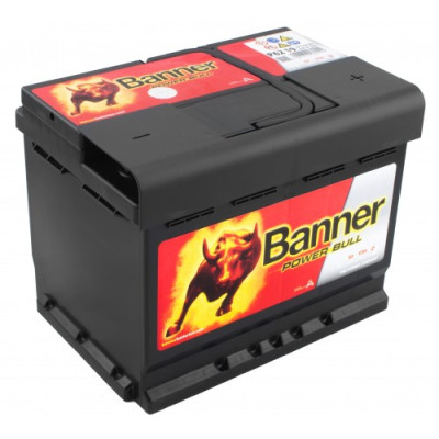 Автомобильный аккумулятор Banner 6СТ-62 Power Bull P6219