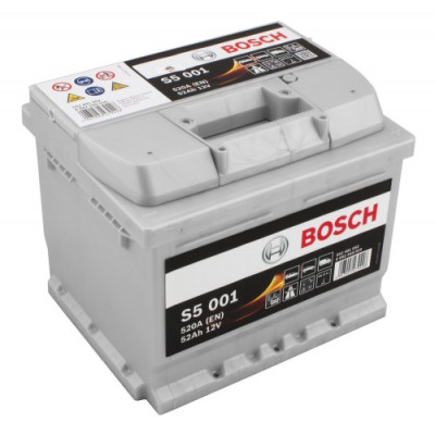 Автомобильный аккумулятор Bosch 6СТ-52 S5 001 0092S50010