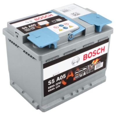 Автомобильный аккумулятор Bosch 6СТ-60 S5 A05 AGM 0092S5A050