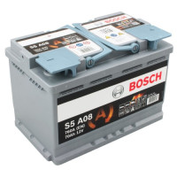 Автомобильный аккумулятор Bosch 6СТ-70 S5 A08 AGM 0092S5A080