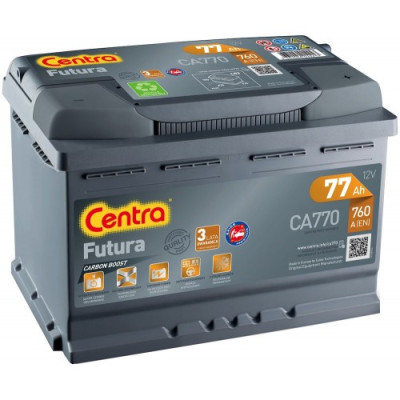 Автомобильный аккумулятор Centra 6СТ-77 Futura CA770