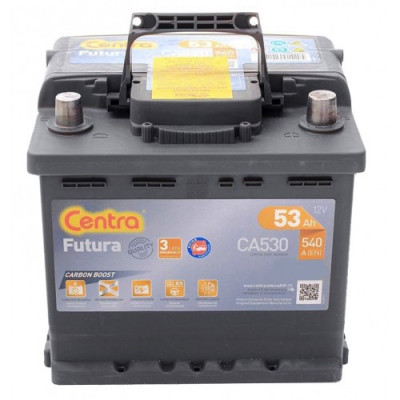 Автомобильный аккумулятор Centra 6СТ-53 Futura CA530