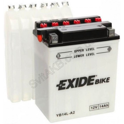 Мото аккумулятор Exide 6СТ-14 EB14L-A2