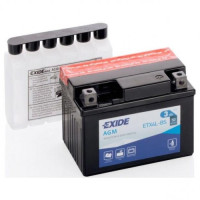 Мото аккумулятор Exide 6СТ-3 ETX4L-BS