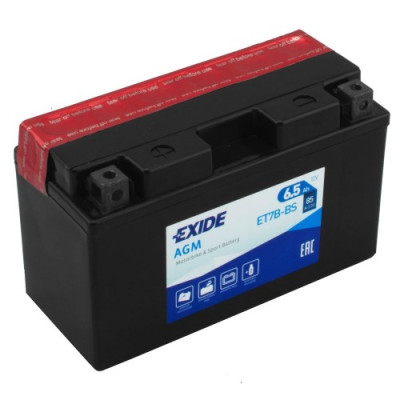 Мото аккумулятор Exide 6СТ-6,5 ET7B-BS
