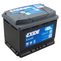 Автомобильный аккумулятор Exide 6СТ-62 Excell EB620