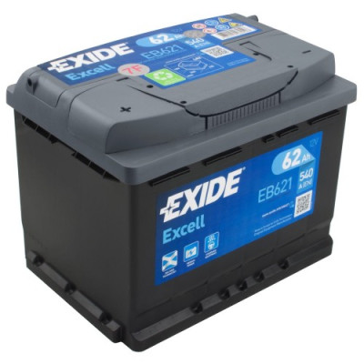 Автомобильный аккумулятор Exide 6СТ-62 Excell EB621