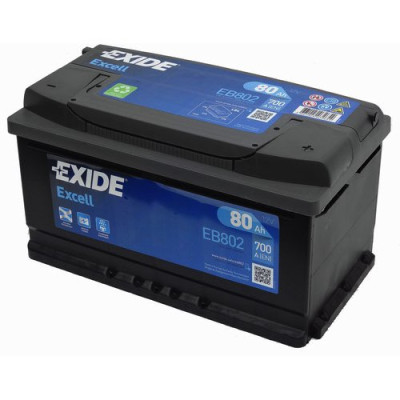 Автомобильный аккумулятор Exide 6СТ-80 Excell EB802
