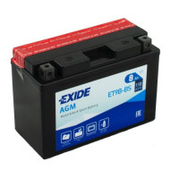 Мото аккумулятор Exide 6СТ-8 ET9B-BS