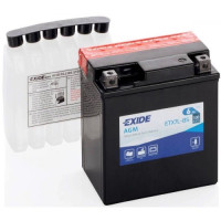 Мото аккумулятор Exide 6СТ-6 ETX7L-BS