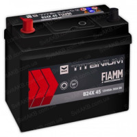 Автомобильный аккумулятор Fiamm 6СТ-45 Titanium Black