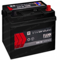 Автомобильный аккумулятор Fiamm 6СТ-50 Titanium Black