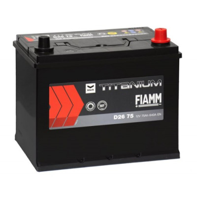 Автомобильный аккумулятор Fiamm 6СТ-75 Titanium Black Asia