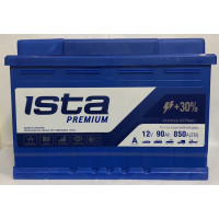 Автомобильный аккумулятор Ista 6СТ-90Ah 850A Premium