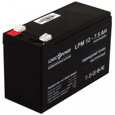 Аккумулятор для ИБП LogicPower LPM12-7,5