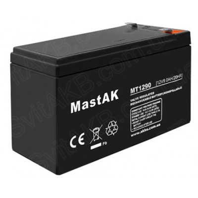 Аккумулятор для ИБП MastAK 9 Ah MT1290