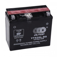 Мото аккумулятор Outdo 6СТ-18 UTX20L-BS