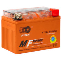 Мото аккумулятор Outdo 6СТ-4 YTX4L-BS (UTX4L-BS)