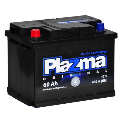 Автомобильный аккумулятор Plazma 6СТ-60 Original