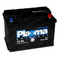 Автомобильный аккумулятор Plazma 6СТ-75 Original