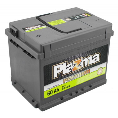 Автомобильный аккумулятор Plazma 6СТ-60 Premium