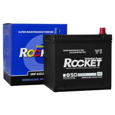 Автомобильный аккумулятор Rocket 6СТ-54 65D20AL