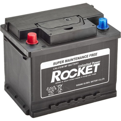 Автомобильный аккумулятор Rocket 6СТ-62 SMF 62R-LB2