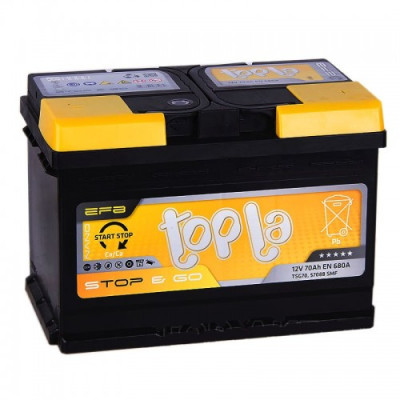 Аккумулятор Topla 6СТ-70 Start-Stop EFB Euro 112070