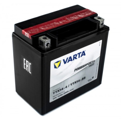 Мото аккумулятор Varta 6СТ-12 PowerSports AGM YTX14-BS