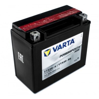 Мото аккумулятор Varta 6СТ-18 PowerSports AGM YTX20-BS