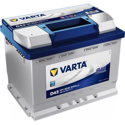 Автомобильный аккумулятор Varta 6СТ-60 D43 Blue Dynamic