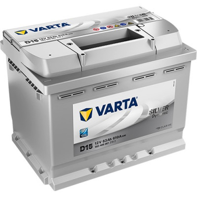 Автомобильный аккумулятор Varta 6СТ-63 D15 Silver Dynamic Автомобильный аккумулятор Varta 6СТ-63 D15 Silver Dynamic
