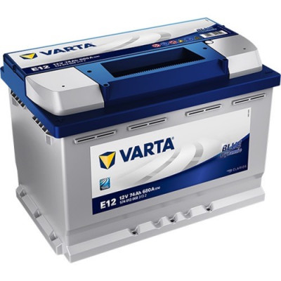 Автомобильный аккумулятор Varta 6СТ-74 E12 Blue Dynamic