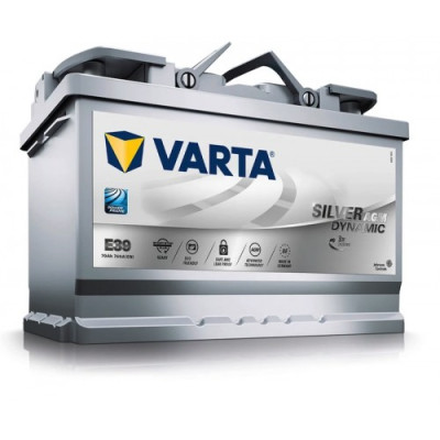Автомобильный аккумулятор Varta 6СТ-70 E39 Silver Dynamic AGM