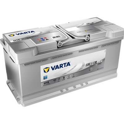 Автомобильный аккумулятор Varta 6СТ-105 H15 Silver Dynamic AGM