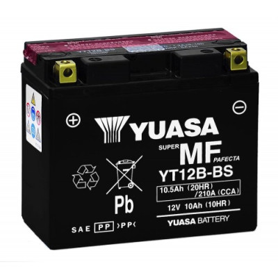Мото аккумулятор Yuasa 6СТ-10,5 YT12B-BS