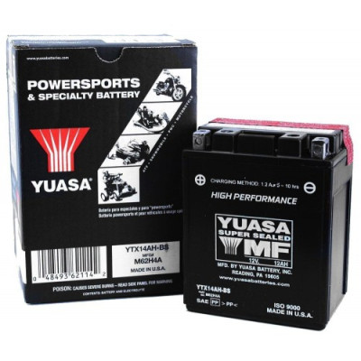 Мото аккумулятор Yuasa 6СТ-12,6 YTX14AH-BS