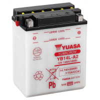 Мото аккумулятор Yuasa 6СТ-14,7 YuMicron YB14L-A2