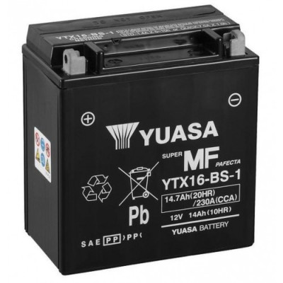 Мото аккумулятор Yuasa 6СТ-14,7 YTX16-BS-1