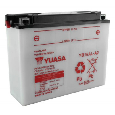 Мото аккумулятор Yuasa 6СТ-12,6 YuMicron YB12AL-A2