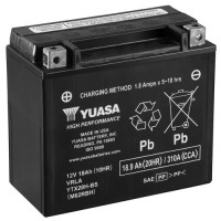 Мото аккумулятор Yuasa 6СТ-18,9 YTX20H-BS