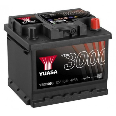 Автомобильный аккумулятор Yuasa 6СТ-45 SMF YBX3063