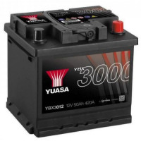 Автомобильный аккумулятор Yuasa 6СТ-50 SMF YBX3012