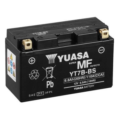 Мото аккумулятор Yuasa 6СТ-6,5 YT7B-BS